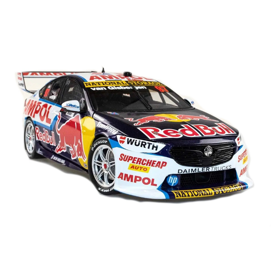 Biante Diecast 1:18 Holden ZB Commodore Red Bull Ampol Van Gisbergen Bunnings Perth Supernight