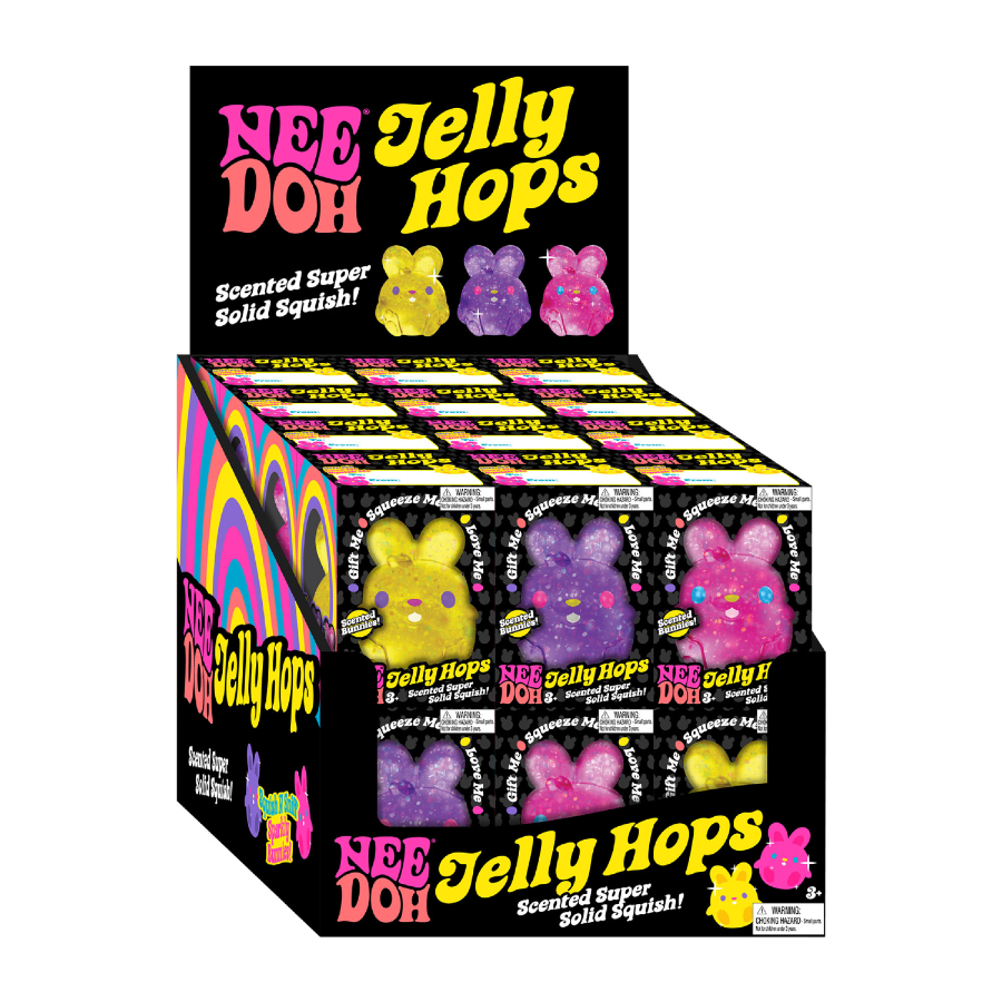 Schylling Nee-Doh Jelly Hops Bunny Assorted
