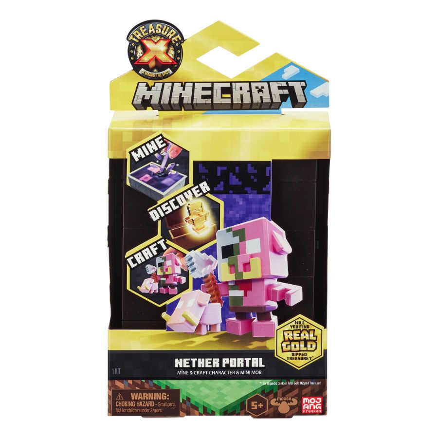 Treasure X Minecraft Series 1 Nether Portal Craft