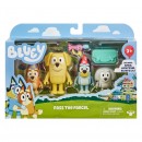 Bluey Series 9 Figurine 4 Pack With Accessories Assorted