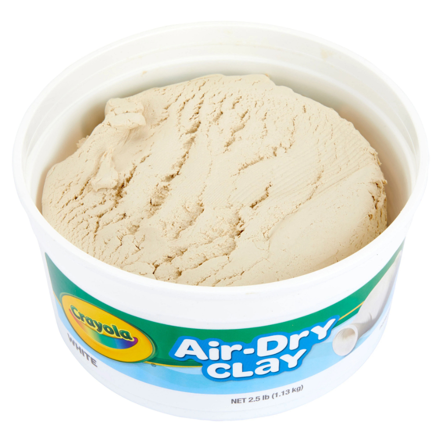 Crayola Air Dry Clay White 1.13kg