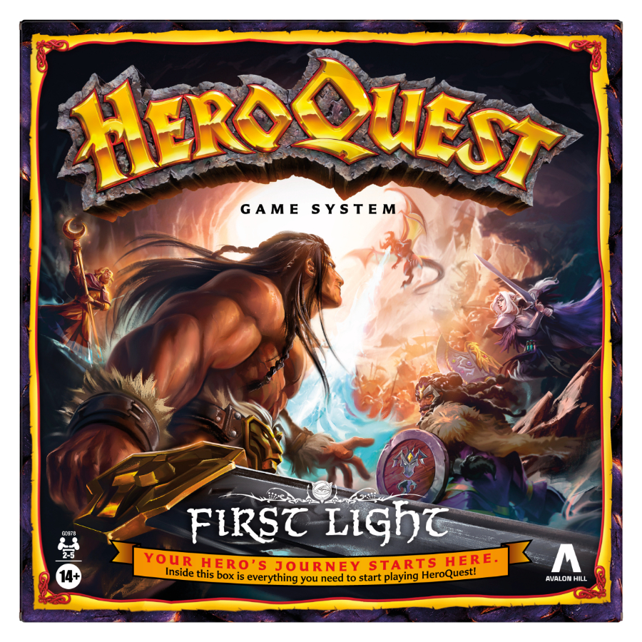 Hero Quest Board Game First Light Edition