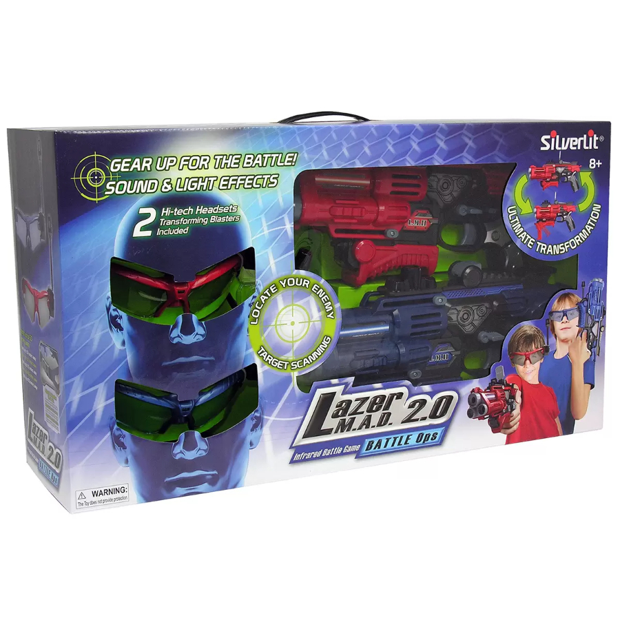 Silverlit Lazer Mad 2.0 Battle Ops Set