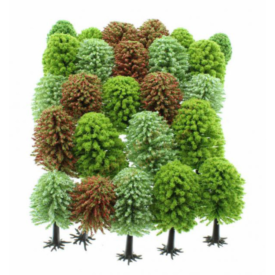 Noch Rail Scenery Spring Trees 25 Pieces