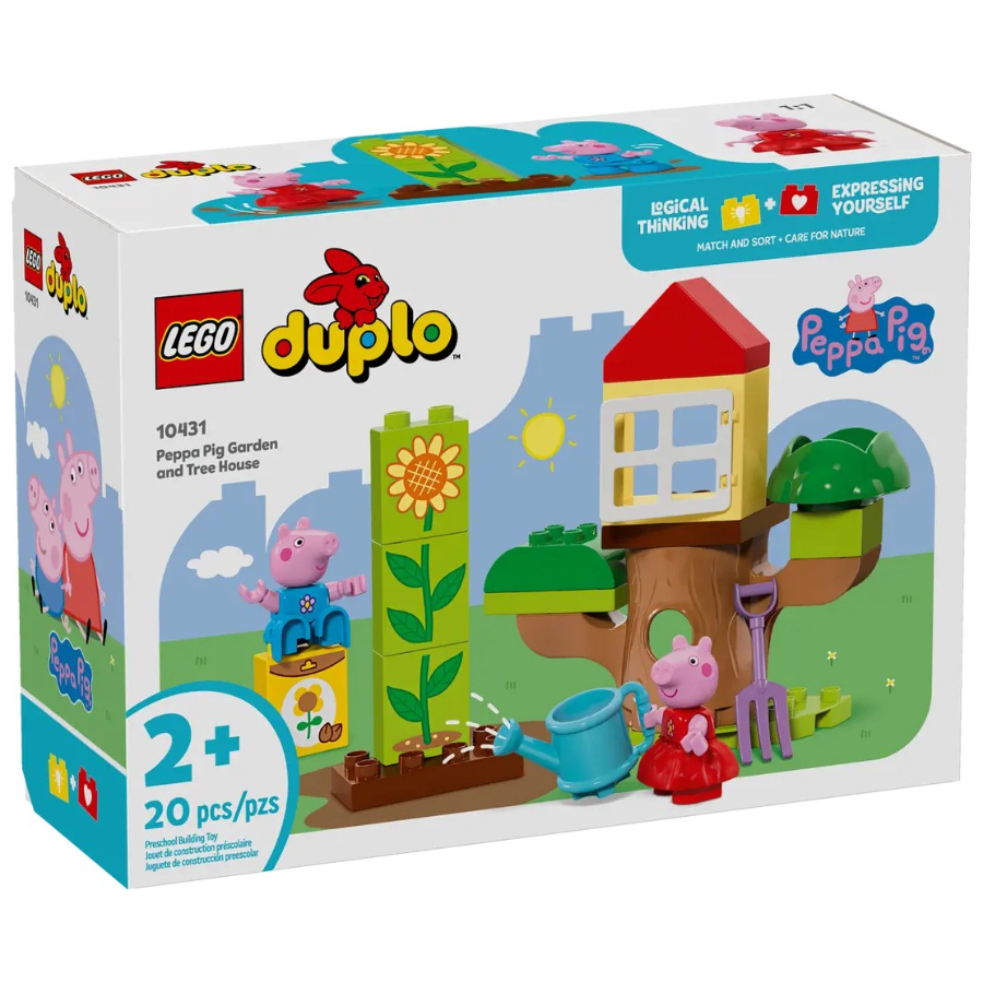 LEGO DUPLO Peppa Pig Garden and Tree House
