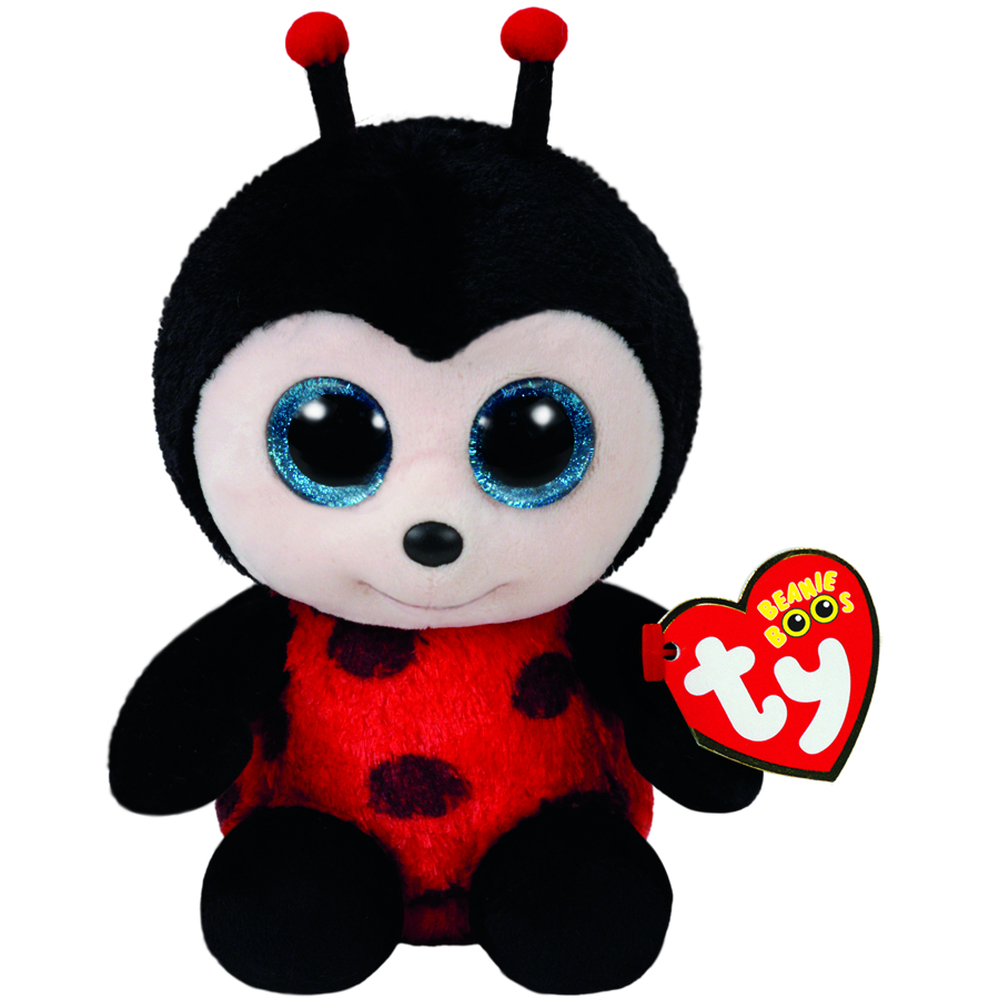 Beanie Boos Regular Plush Izzy Lady Bug