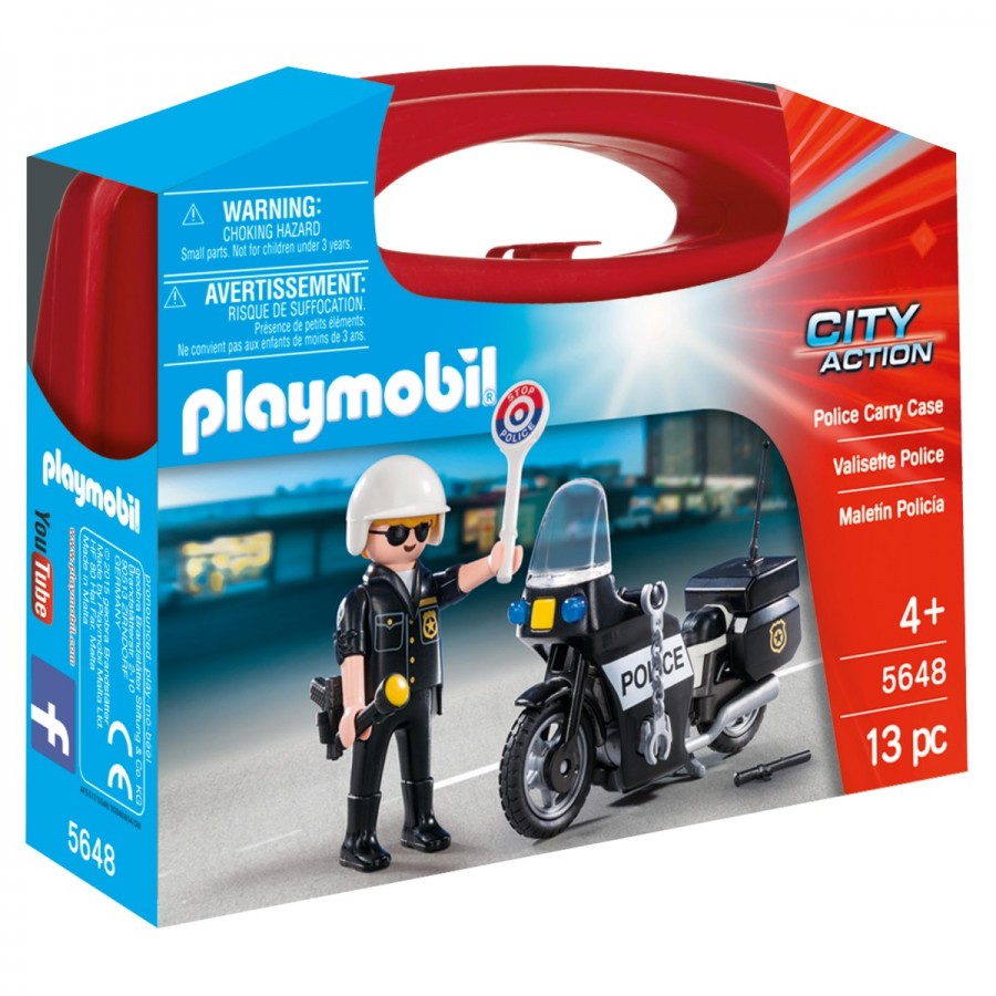 Playmobil Police Carry Case