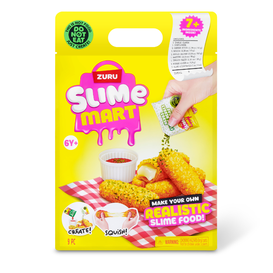 Slime Mart Series 2 Shopping Bag Mozzarella Cheese