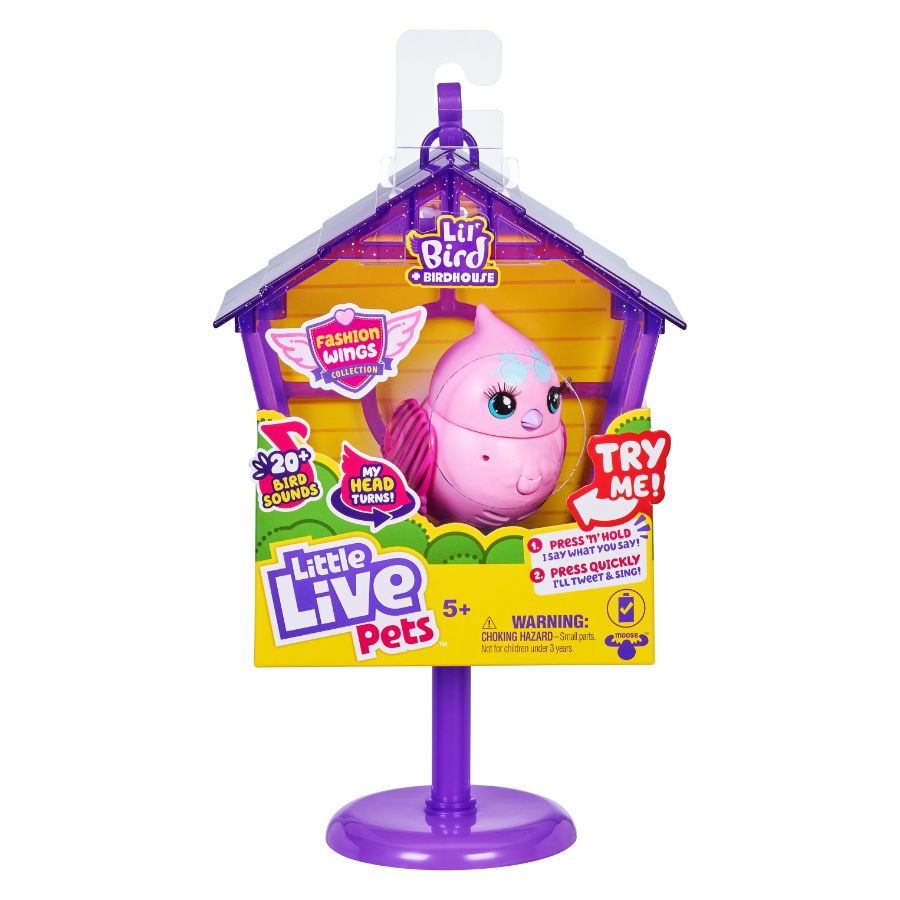 Little Live Pets Bird Series 12 Bird & House Assorted