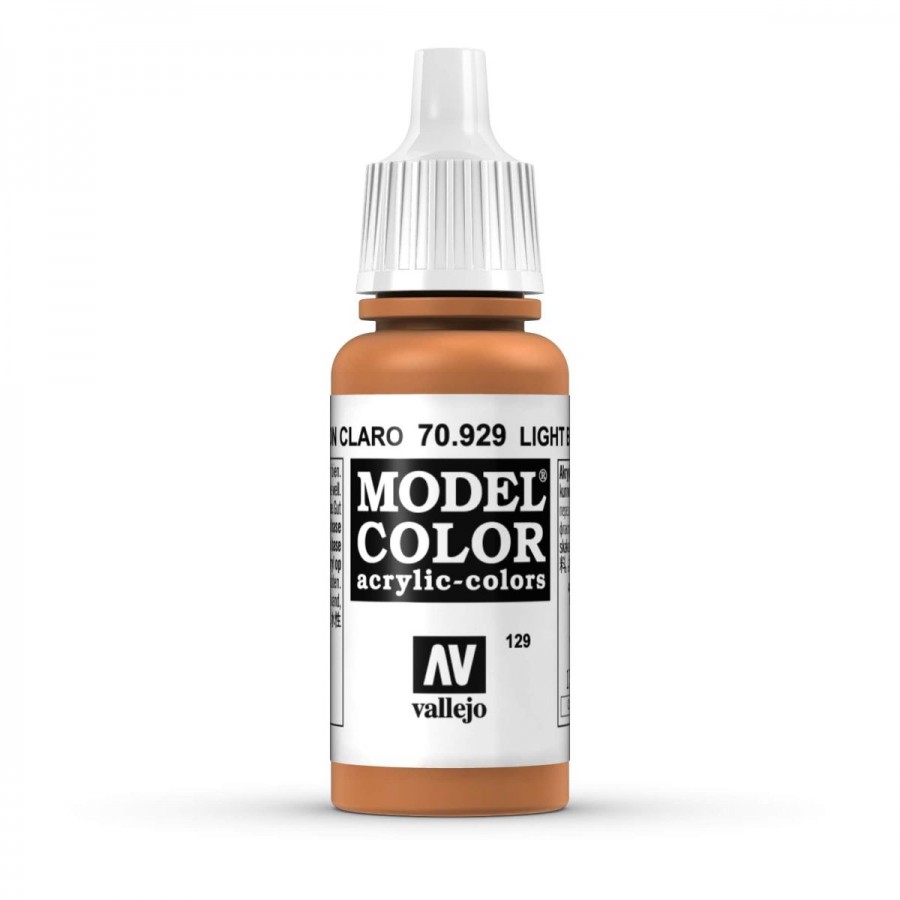 Vallejo Acrylic Paint Model Colour Light Brown 17-18ml