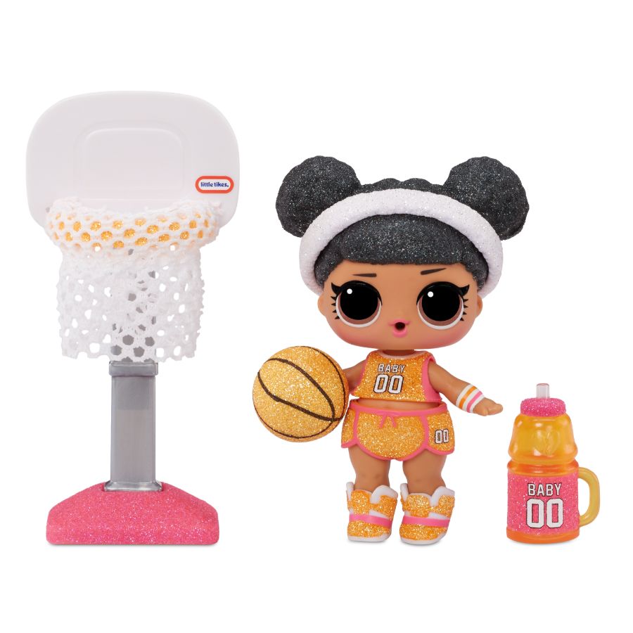 LOL Surprise All Star Sports Basketball Assorted Dolls, Pets