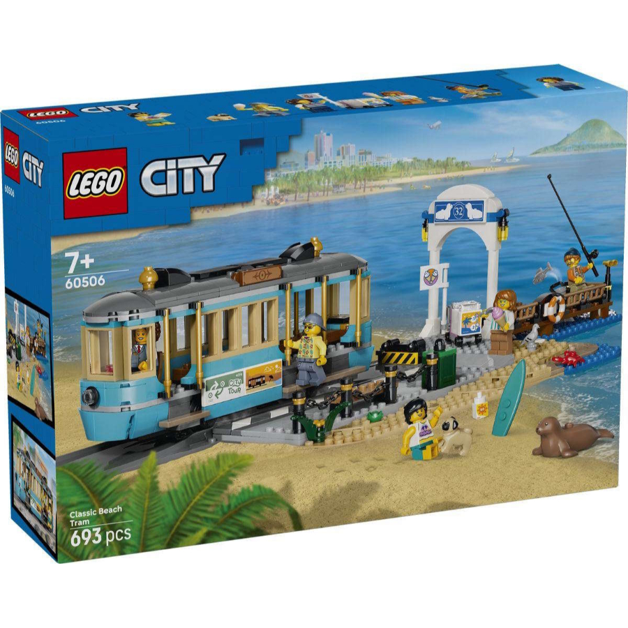 LEGO City Classic Beach Street Car Tram