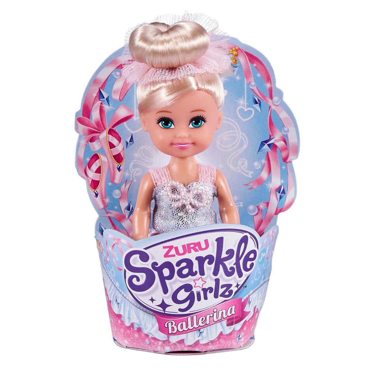 Sparkle Girlz Ballerina Cupcake Doll Assorted Dolls Pets Prams Accessories Casey s Toys