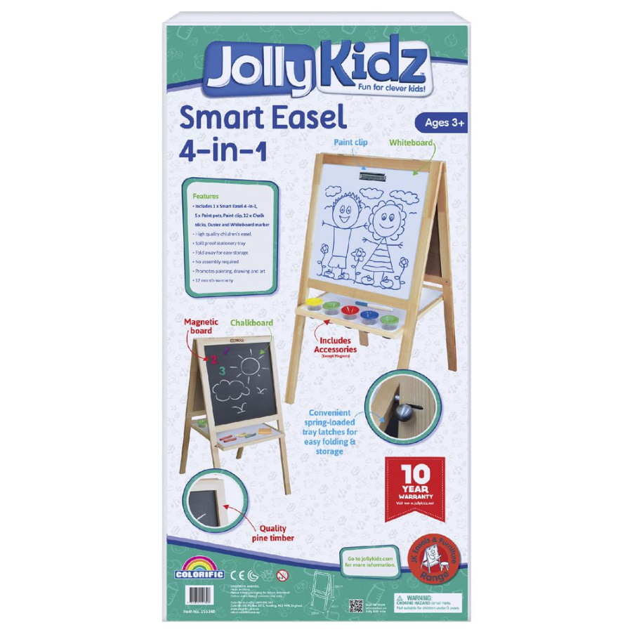 Jolly KidZ Smart Easel 4 In 1 | Toys | Casey's Toys