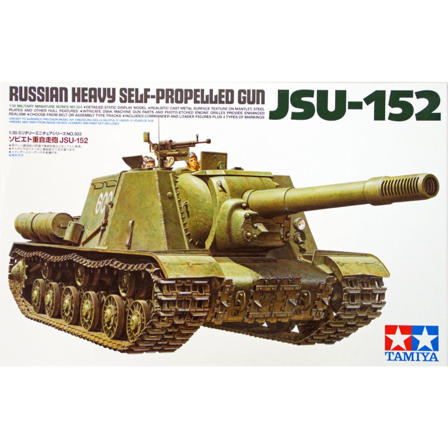 Tamiya Model Kit 1:35 Russian JSU-152