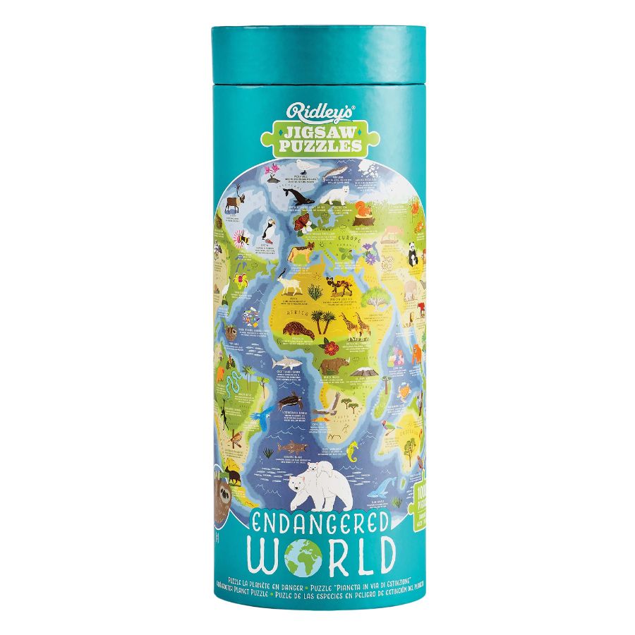 Ridleys Endangered World 1000 Piece Jigsaw Puzzle