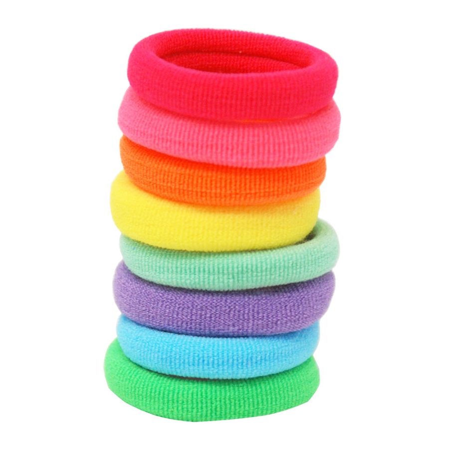 Colour Burst Snag Free Hair Elastics