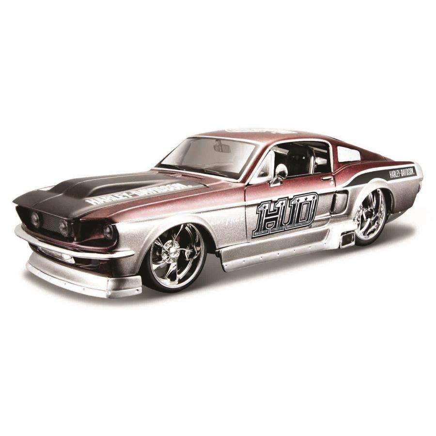 Maisto Diecast 1:24 Harley Davidson 1967 Ford Mustang GT