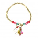Rainbows & Unicorns Beaded Bracelet Assorted