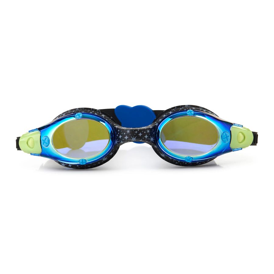 Bling2O B Solar System Stardust Black Swimming Goggles