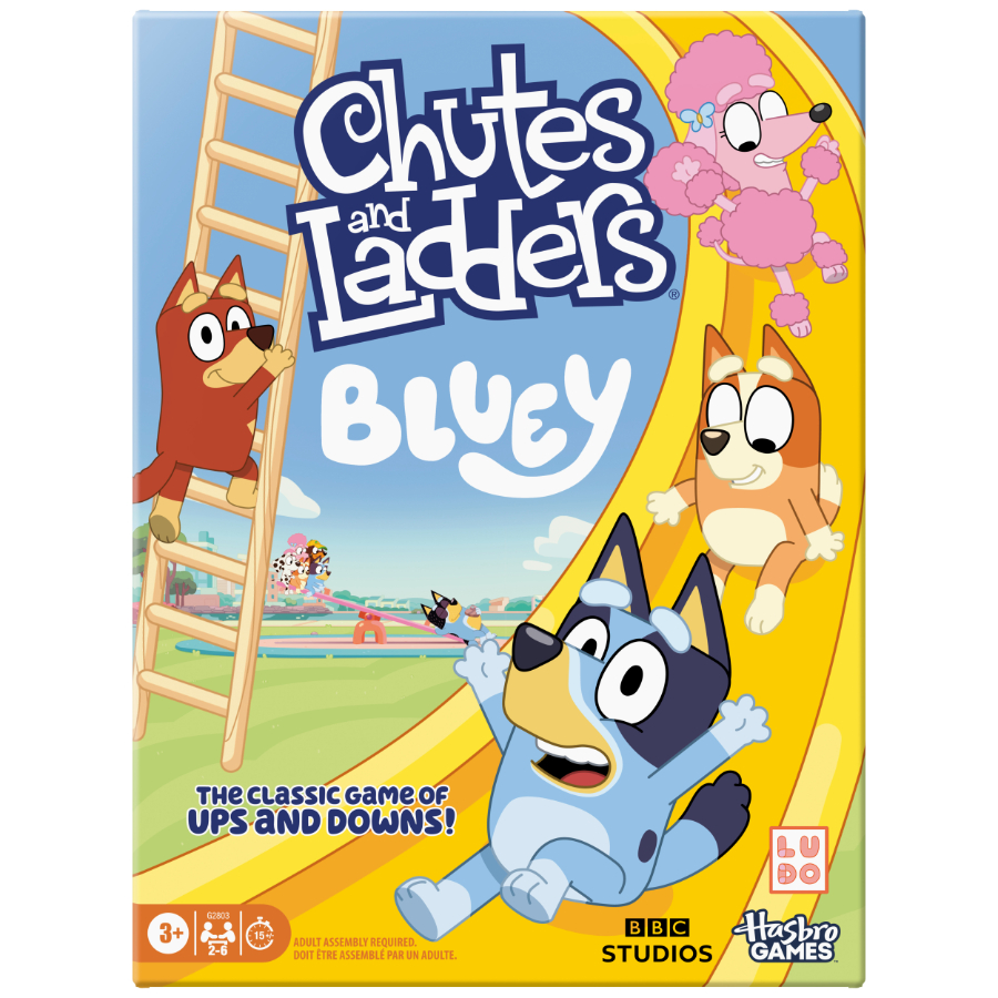 Chutes & Ladders Bluey Game
