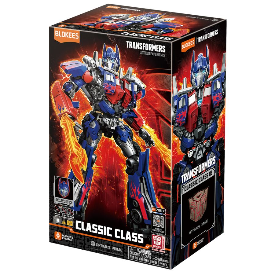 Blokees Model Kit Classic Class Transformers 2007 Optimus Prime