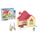 Tile Town Bluey Heeler Family Home Magnetic Tile 45 Piece Set