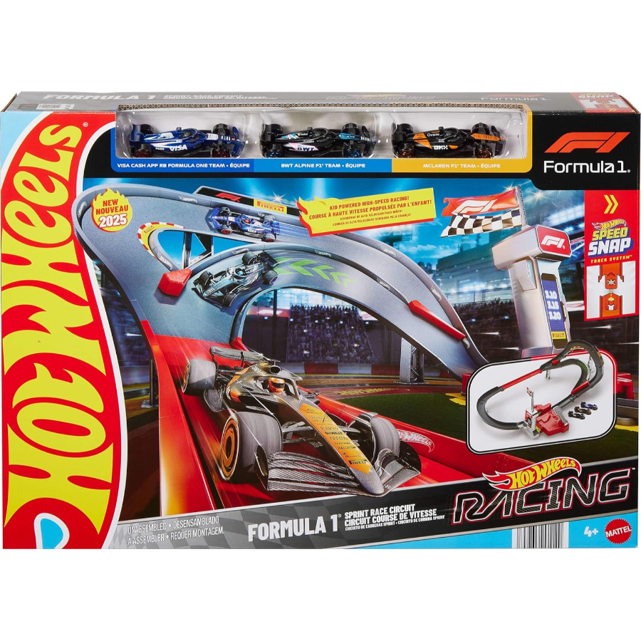 Hot Wheels Racing Formula 1 Sprint Track Set