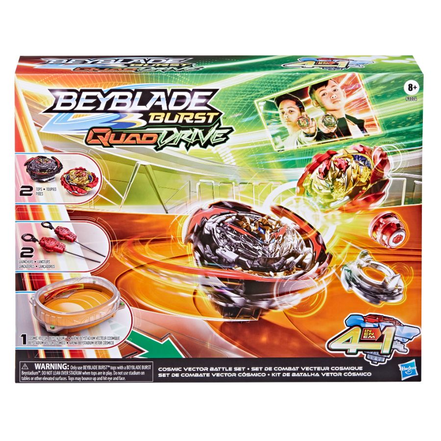 Beyblade Quad Drive Cosmic Vector Battle Set