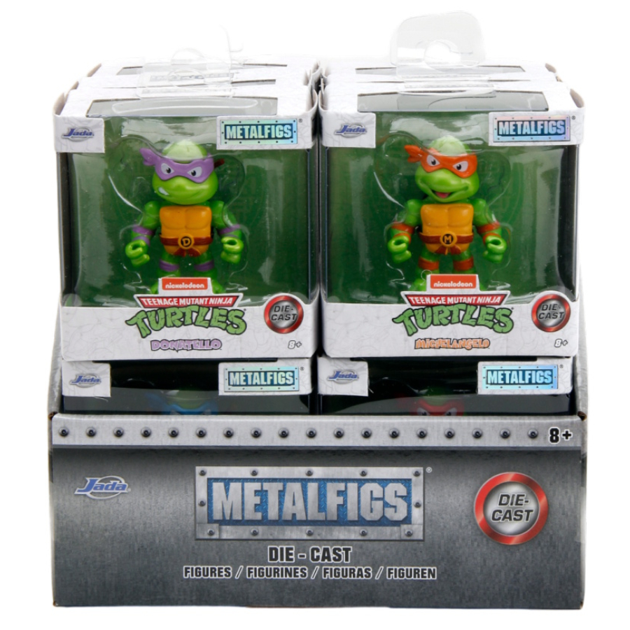 Jada Collectables Metalfigs 2.5 Inch Teenage Mutant Ninja Turtles Assorted