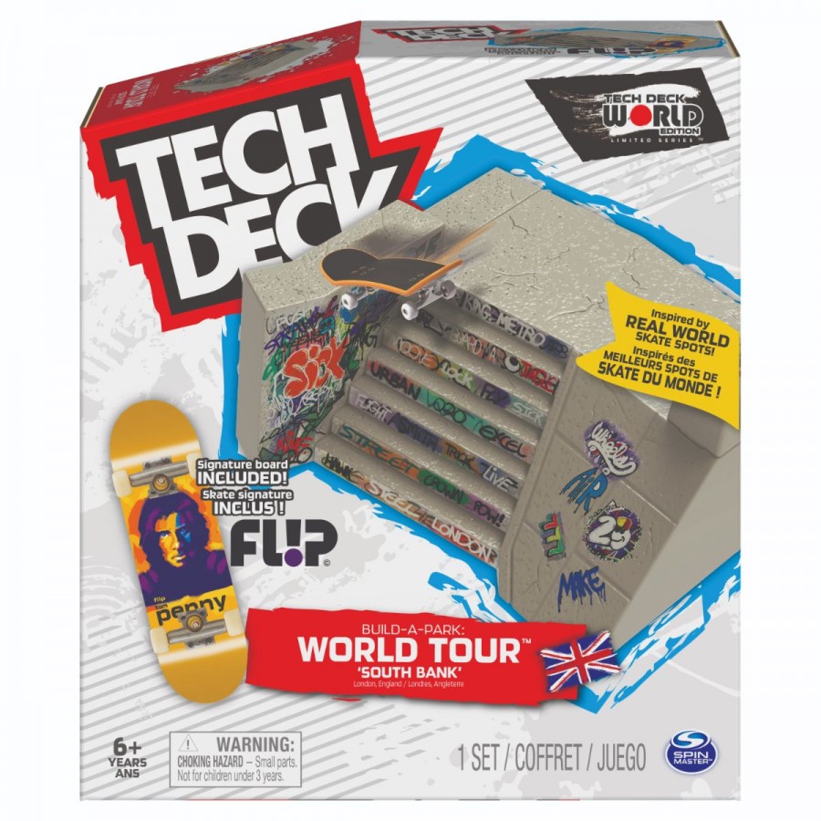 Tech Deck Street Spots World Tour Assorted