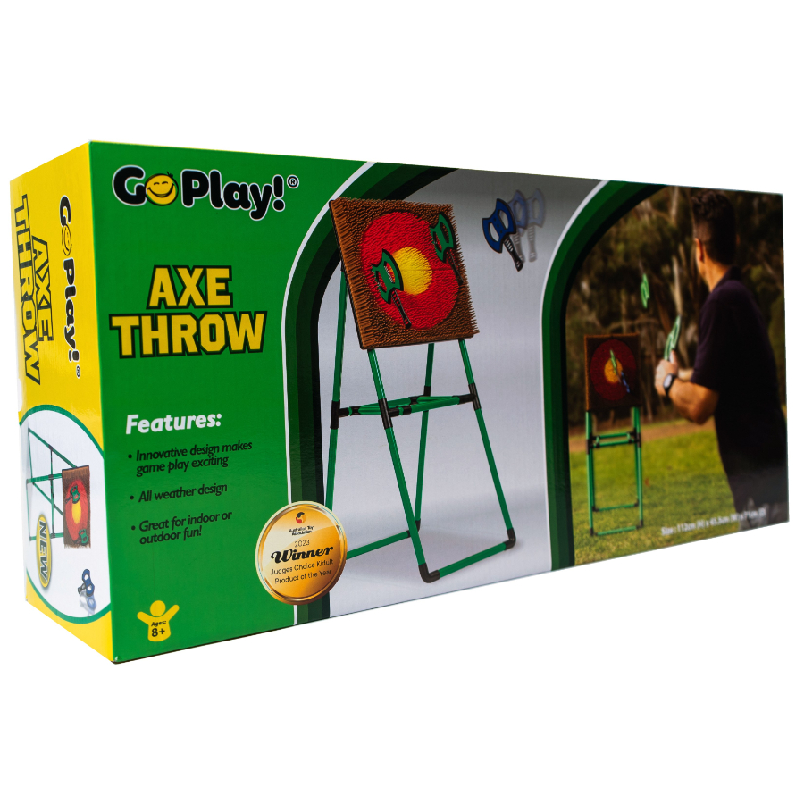 Go Play Outdoor Axe Throw Kids Game