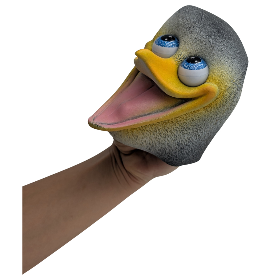 Hand Puppets with Rolling Eyes Penguin & Emu Assorted