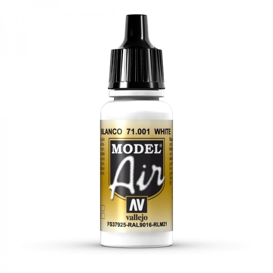 Vallejo Acrylic Paint Model Air White 17ml