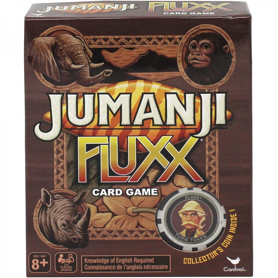Jumanji Fluxx Card Game