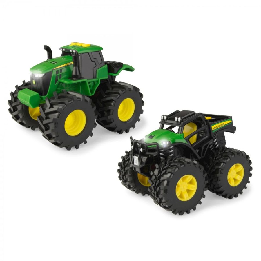 Monster Treads 15cm Lights & Sounds Vehicle 2 Pack