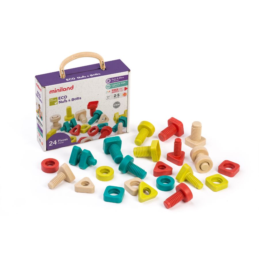 Miniland Eco Nuts & Bolts