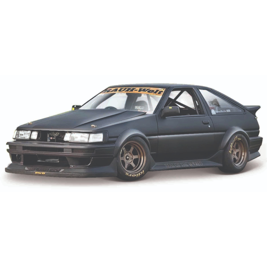 Maisto Diecast 1:24 Design Tokyo Mods Toyota Sprinter Trueno AE86 RWB
