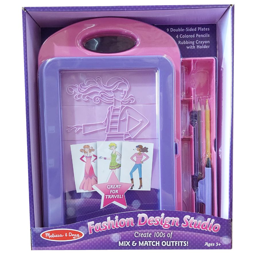 Melissa & Doug Princess & Fashion Design Studio Assorted
