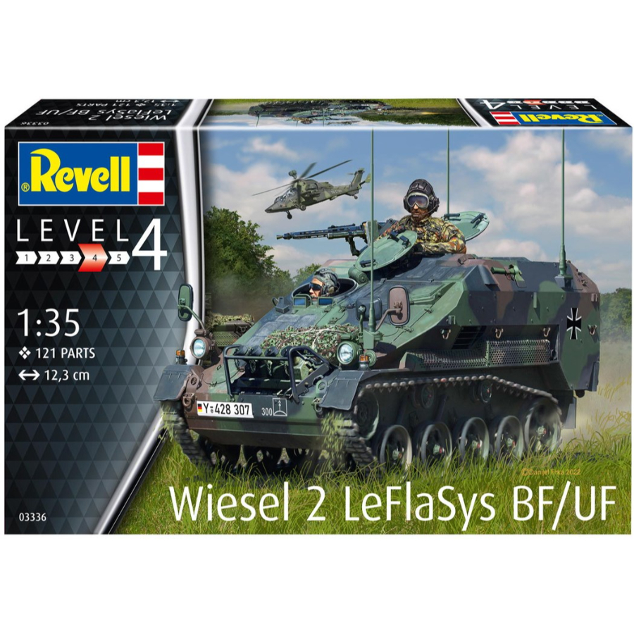 Revell Model Kit 1:35 Wiesel 2 Leflasys BF UF