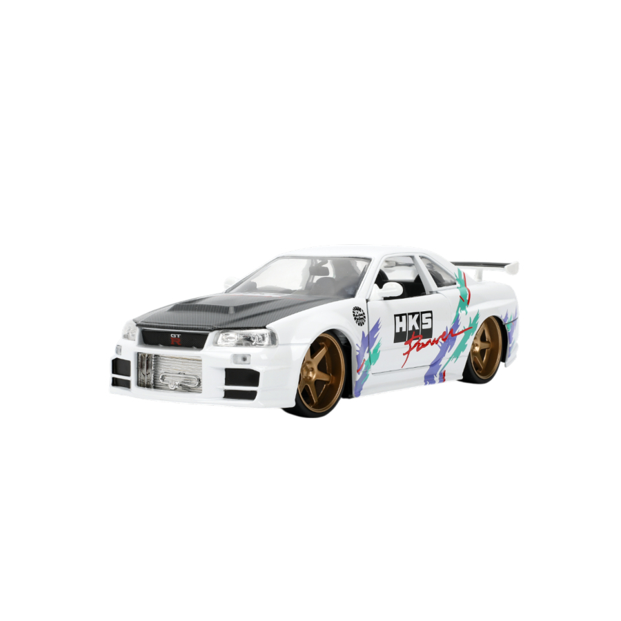 Jada Diecast 1:24 JDM Tuners 2002 Nissan Skyline GTR R34