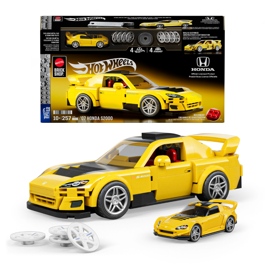 Mattel Brick Shop Hot Wheels Speed Series Honda