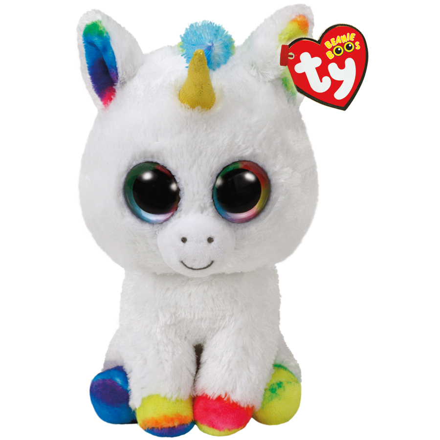 Beanie Boos Medium Plush Pixy White Unicorn