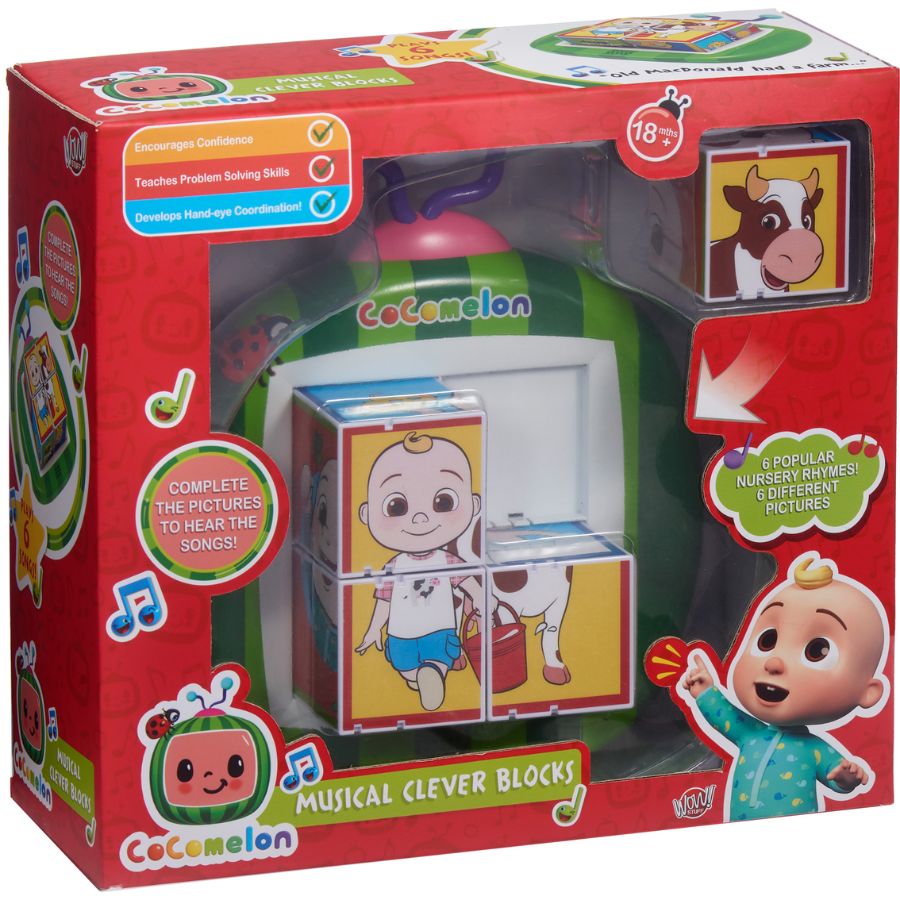 Cocomelon Musical Clever Blocks