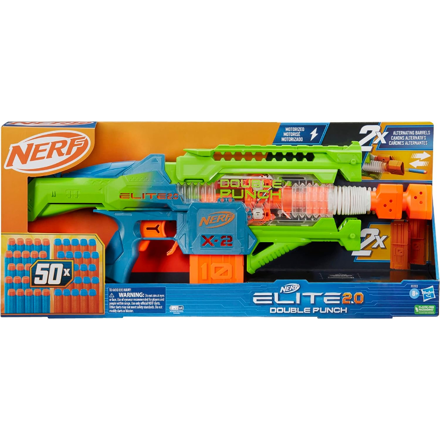Nerf Elite 2.0 Double Punch Dart Blaster