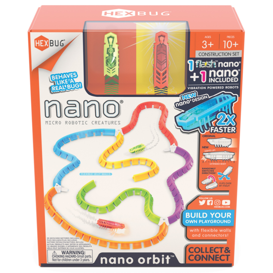 Hexbug Nano Micro Flash Nano Orbit Set | Action Toys, Figures ...