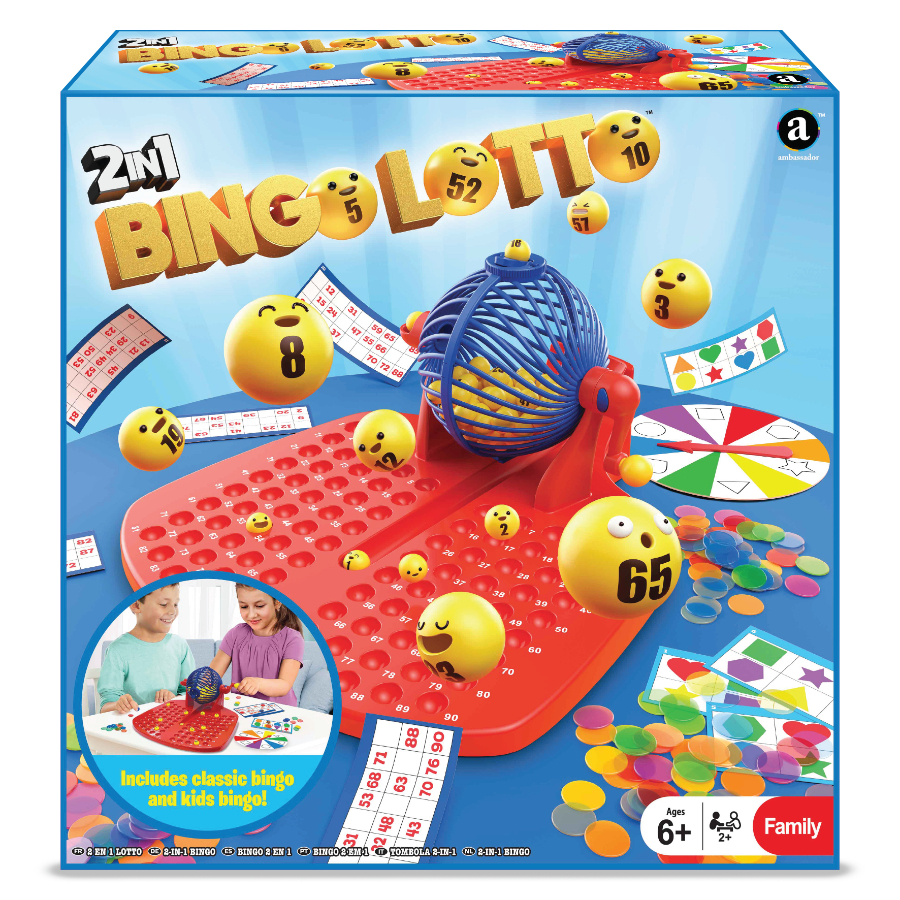 Bingo Lotto 2 in 1 Board Game