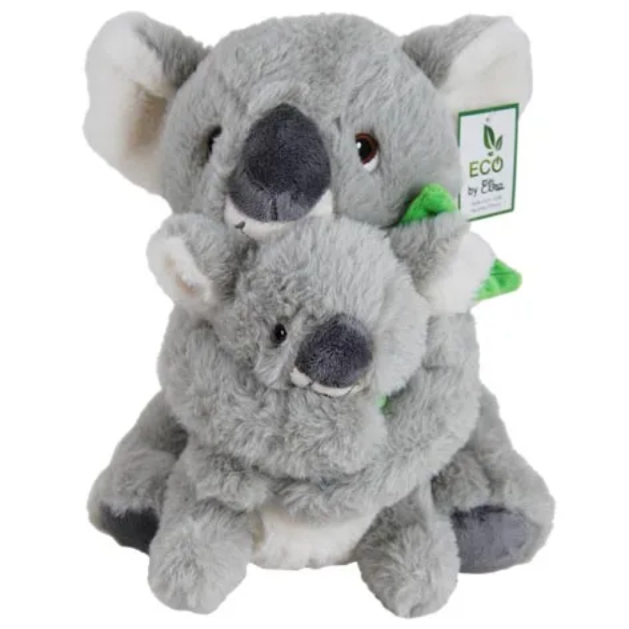 Eco Koala With Baby 28cm