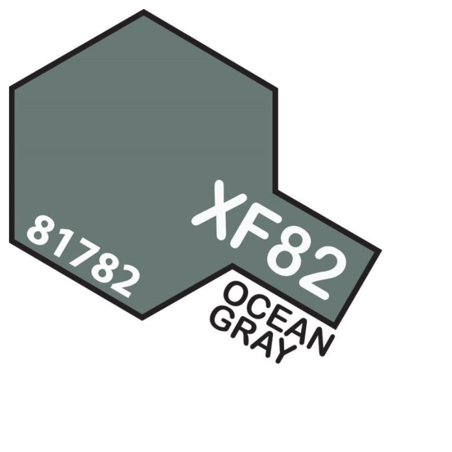 Tamiya Mini Acrylic Paint XF82 Ocean Grey