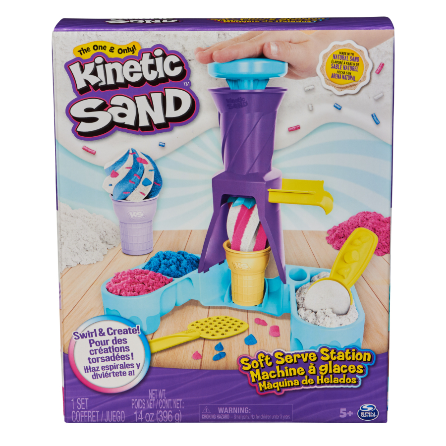 Kinetic Sand Soft Serve Station Playset